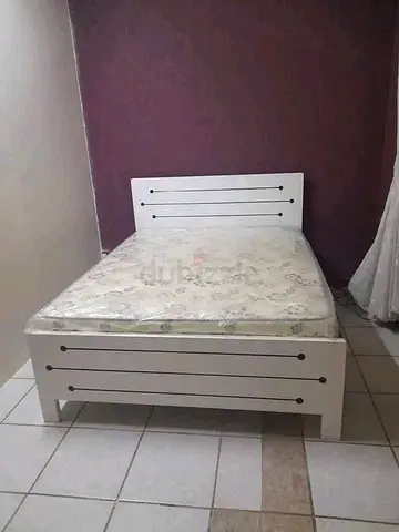 Queen size bed with mattress brand new