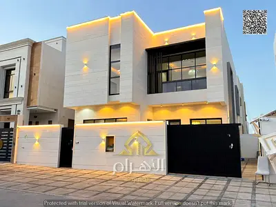 (بالكهرباء والمياة + المكيفات + رسوم التسجيل) تملك فيلا فاخرة بالياسمين - 5 غرف نوم G+2 - بسعر استثنائي