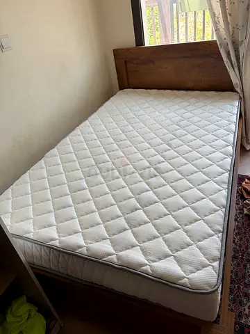 Double Bed: Frame + Mattress