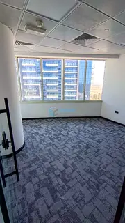 Modern Fully Furnished Office with City View | Damac Executive Heights, Barsha Heights (Tecom)