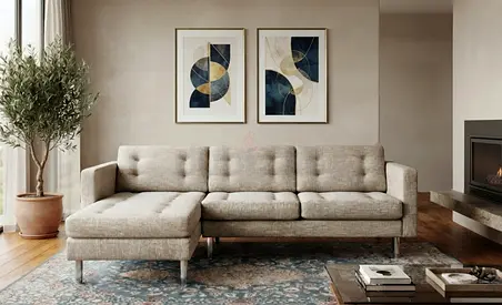 IKEA L-Shape Sofa – Comfortable & Stylish
Spacious 3-seater sofa with a comfortable chaise. Beautif