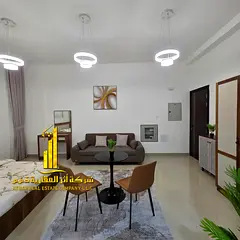 A golden opportunity! Luxurious, fully furnished studio apartment for monthly rent in Al Nuaimiya 1,