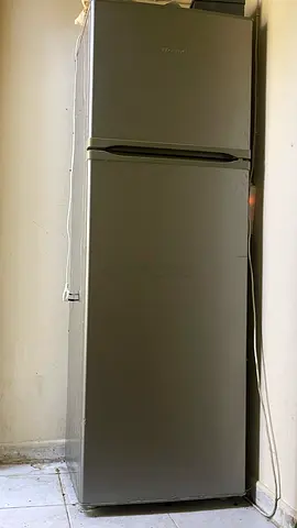 Silver Top-Freezer Refrigerator - Good Working Condition
