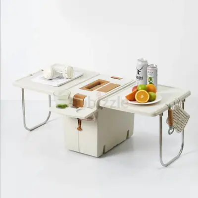 Cooler box with portable picnic table  (CASH ON DELIVERY ALL UAE)