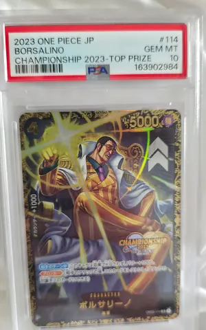 2023 One Piece JP Borsalino Championship Top Prize PSA 10 (GEM MT) #114