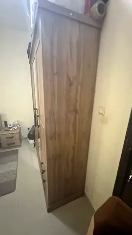 Three Door Wardrobe with drawers for Sale