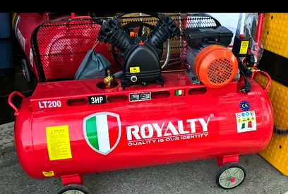 Royalty LT200 3HP Air Compressor - Large Tank, Good Condition
