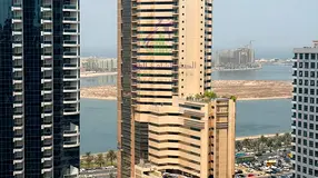 Spacious 3-bedroom apartment in Al Taawun, Sharjah, with sea view, balcony, maid’s room, 3 bathroo