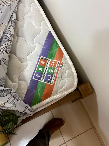 King size bed and mattress