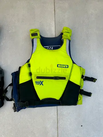 3x buoyancy aids - ION X Vests Buoyancy Aid - High Visibility Lime, Size M/L