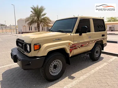 Toyota Land Cruiser LC71 MANUAL 2 Door With DIFF LOCK 2024 Model GCC Specs In Perfect Condition