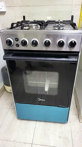 Midea 4-Burner Gas Cooker (Model: BME55007-FFD) Excellent Condition _250 Dhs only _Must Go Today