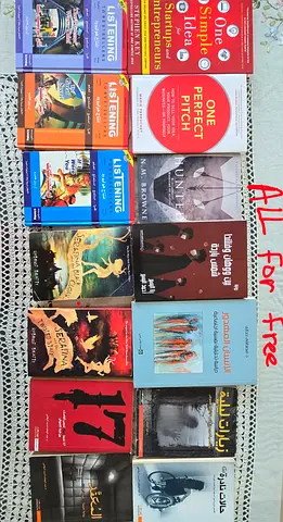 book — mix of fiction, self-help, listening practice