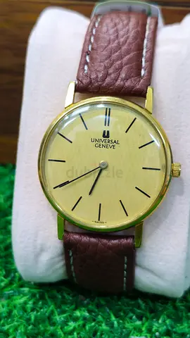 VINTAGE 1960S ⌚ UNIVERSAL GENÈVE VINTAGE HAND-WIND – 17 JEWELS – SWISS MADE(USED)NO BOX NO PAPER