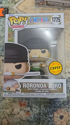 Funko Pop! Animation Roronoa Zoro #1775 Limited Chase Edition - Like New