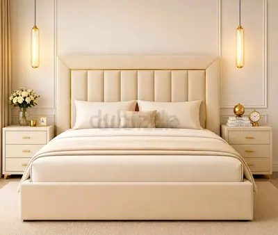Modern Dezine Luxury Queen size bed with Madical Matress Available
