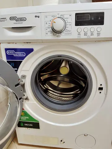 Front load washing machine super general brand
