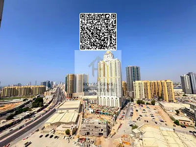 جناح رئيسي واسع بغرفة نوم واحدة مع شرفة بإطلالة مفتوحة // 43000 درهم إماراتي على 6 شيكات // برج جلفا عجمان