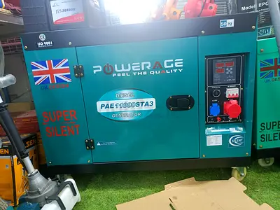 Powerage PAE11000STA3 Diesel Generator - Super Silent, UK Design