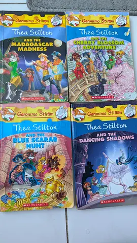 Set of 4 Thea Stilton / Geronimo Stilton Children's Books - Good Condition