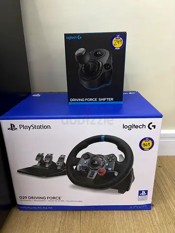 Logitech G29 بحالة شبه جديدة – استخدام مرة أو مرتين فقط Logitech G29 – Like New, Used Only Once or T