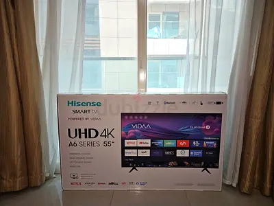 Hisense 55" UHD 4K Smart TV (A6 Series) - High quality with box packaging