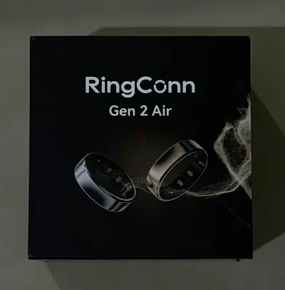 RingConn Gen 2 Air smart ring (boxed)