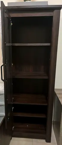 Glass door cabinet