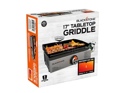 (MOVING OUT SALE, HALF PRICE FOR AED 579 ONLY) BRAND NEW Blackstone 17Inch Tabletop Portable Griddle