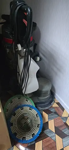 Used Floor Scrubber / Polisher with Brushes and Pads