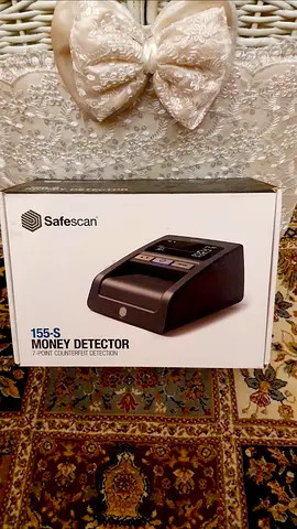 Safescan 155-S Money Detector - New in Box. Unused. Worth Close to AED 700. Selling: AED 295 Only!