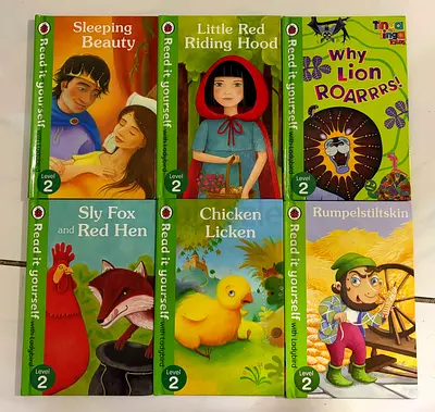 “Read it yourself with Ladybird” set of 6 books | Level 2 | Children’s Story Book