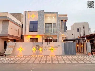 Villa for sale | ajman| al zahia area | 5 master rooms, majlis, 2 halls, roof| freehold | negotiabl
