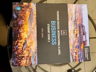 Pearson Edexcel International A Level Business Student Book 2 (Rob Jones) - Good Condition