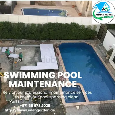 Swimming Pool Construction & Renovation | Villa Landscaping Dubai