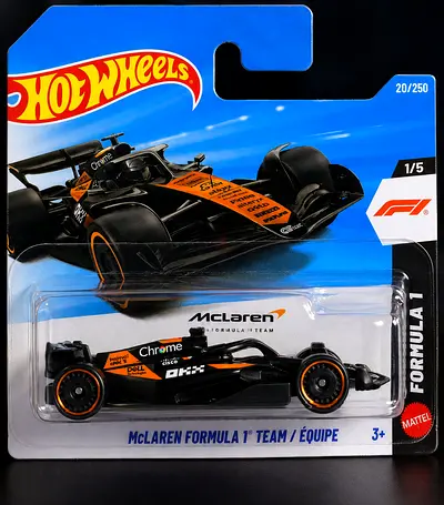 Hot Wheels McLaren Formula 1 Team Die-Cast Car (New, In Package)