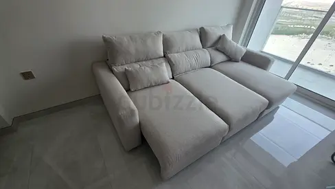 Top Quality ikea Eskilstuna L shape sofa bed with storage