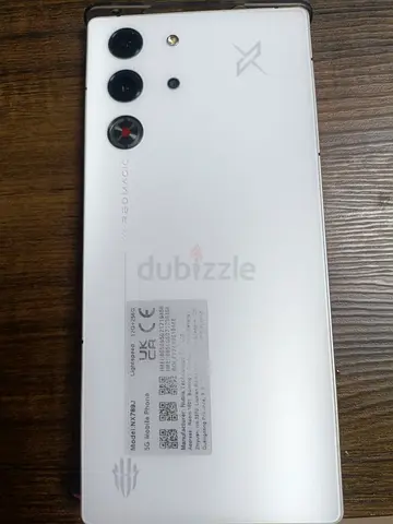 White Nubia RedMagic 10 Pro (5G) - Good Condition, Triple Camera