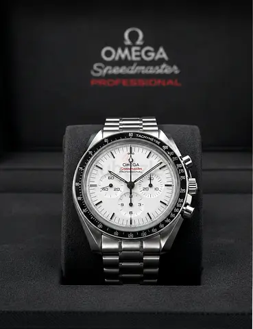 Omega Speedmaster Professional White Dial Stainless Steel Chronograph