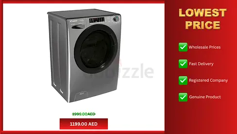 Candy 10kg + 6kg Washer Dryer SmartPro Inverter Washer Dryer washing machine
