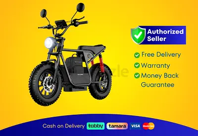 Wind Horse Electric Bike 750W 50KM Range 32KM Speed, D1 | Brand New |  Warranty | FREE  Delivery