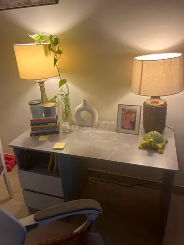 IKEA Compact grey study desk