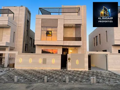 Luxury villa for sale in Al Helio – Ajman | A unique opportunity for living and investment, with a private pool, two floors and a roof