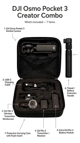 DJI Osmo Pocket 3 Creator set Unique