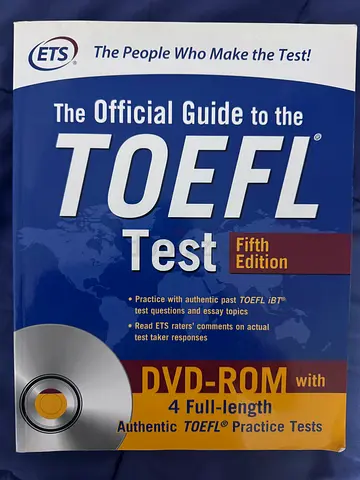 The Official Guide to the TOEFL Test (Fifth Edition) with DVD-ROM - Authentic Practice Tests