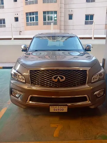 2017 Infiniti QX80 Full Option | American Specs | V8 | 360 Camera | Excellent Condition