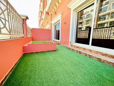 12 CHEQUES: GROUND FLOOR 1BHK+MAIDROOM HUGE TERRACE