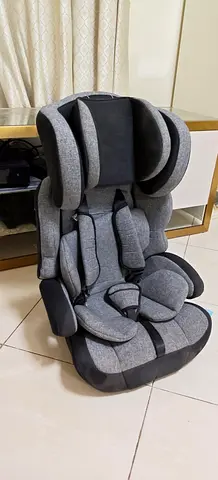 Convertible Child Car Seat / Booster with Adjustable Headrest - Grey