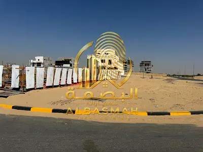 للبيع ارض زاويه سكنيه في الشارقه منطقه الحوشي البديع تملك حر لاخوه العرب