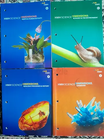 HMH Science Dimensions Books